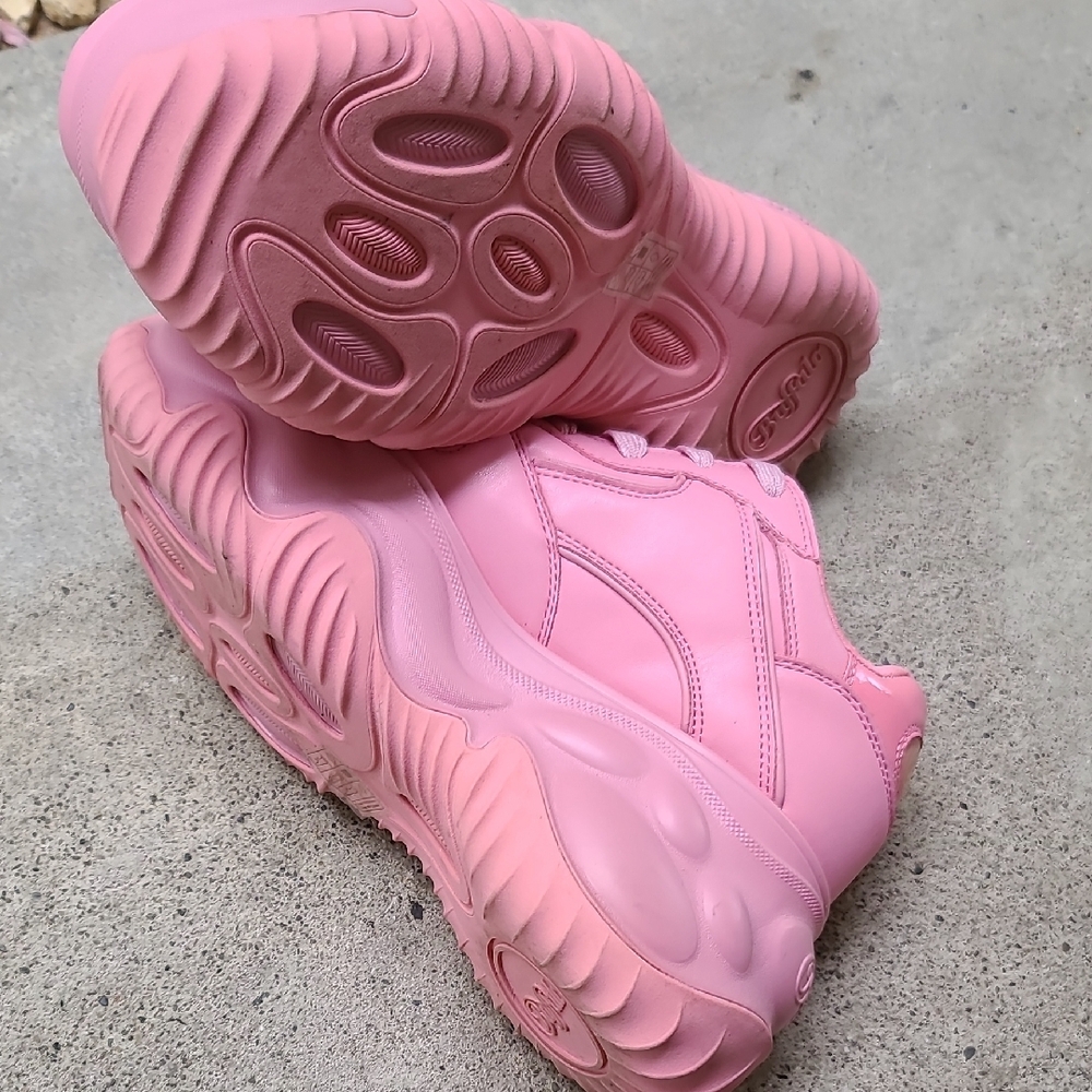 Buffalo David Bitton Bubblegum Pink Sneakers - Picture 8 of 9